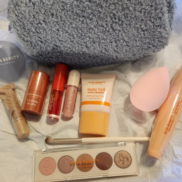 Ulta Beauty Collection with Blue Bag and Assorted Cosmetics - Picture 6 of 8